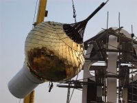 Монтаж купола