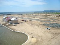 строительство коттеджного поселка Венеция июнь 2009