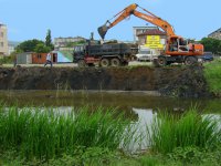 Земляные работы на реке "Каменка"