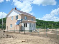 строительство коттеджного поселка Венеция июнь 2009