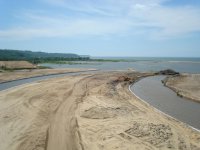 строительство коттеджного поселка Венеция июнь 2009