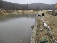 Будущий канал в посёлке Венеция