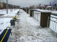 Берега "Каменки" после благоустройства