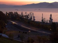 Сопка "Сестра", на закате