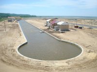 строительство коттеджного поселка Венеция июнь 2009