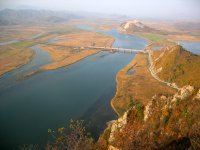 Вид с сопки "Сестра" на реку "Сучан"