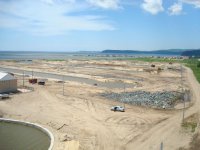 строительство коттеджного поселка Венеция июнь 2009